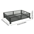 thumbnail image 2 of WIFKLSIIPG Foldable Underbed Shelf Under Sofa with Wheels Storage Box Underbed Storage Drawer Storage, 2 of 5