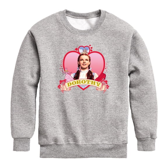 Wizard of Oz - Heart Dorothy - Toddler Boys Fleece Crew Sweatshirt