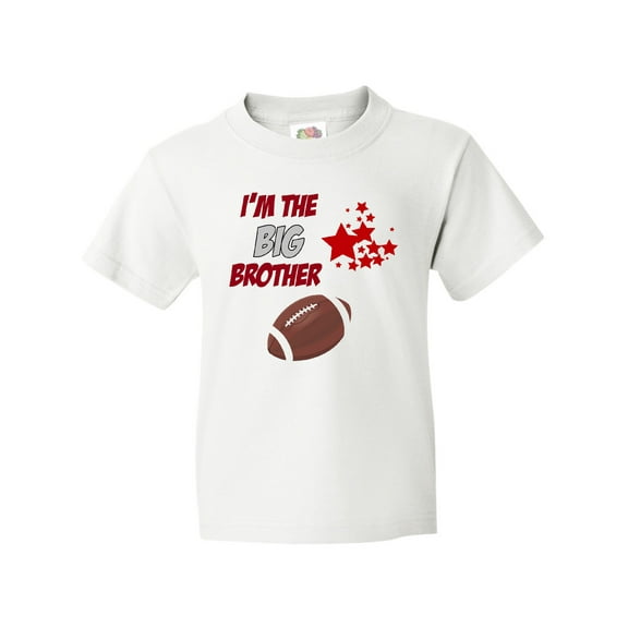 Inktastic I'm the Big Brother Football Youth T-Shirt