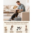thumbnail image 4 of Rampa y otomana para perros HD de 2 en 1 - Escalones para sofá y cama baja, 4 of 8