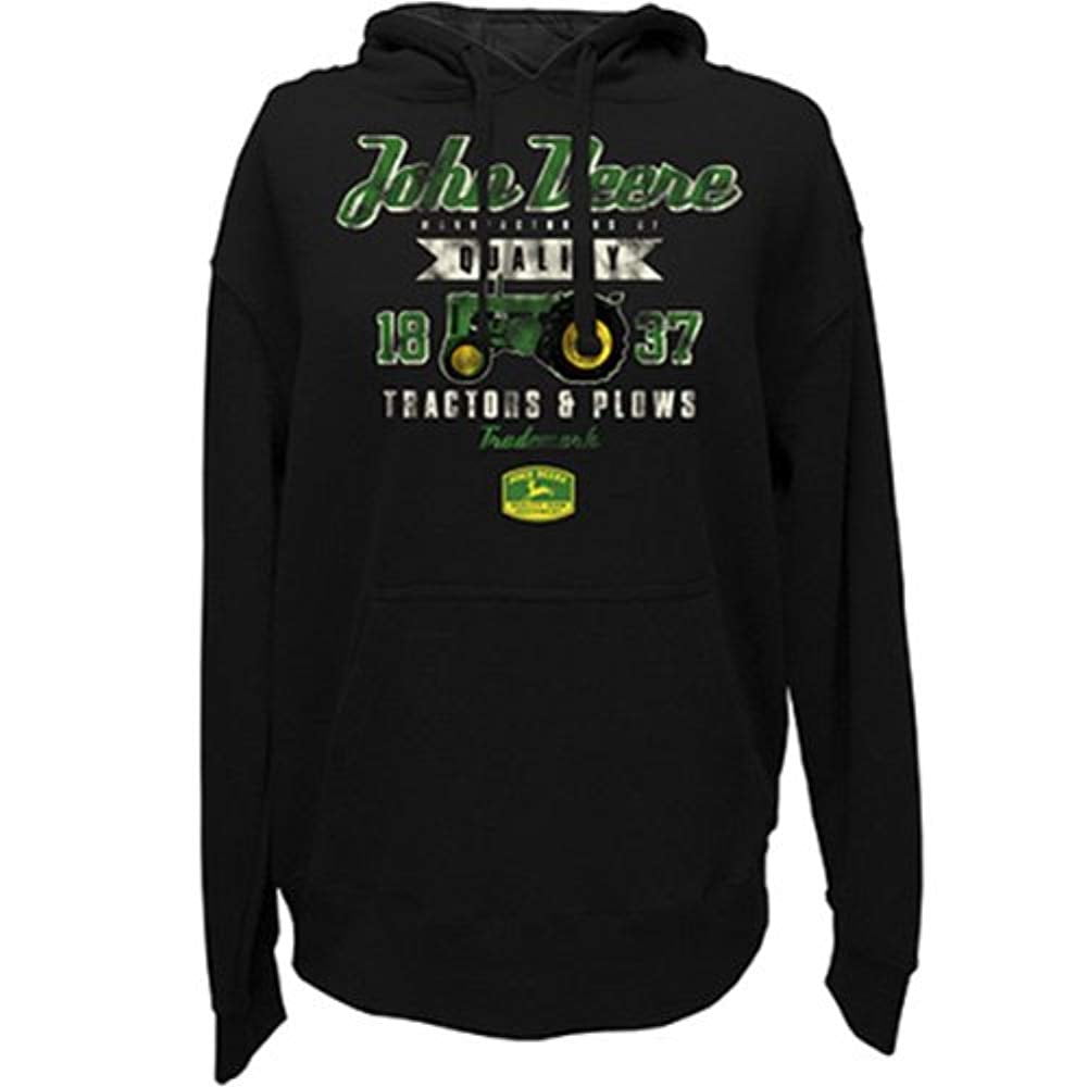 John Deere John Deere Tractors And Plows Quality Mens Hooded
