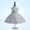 Gray, variant on Girls' Special Occasion Dresses Size 2T-8 Sleeveless Tulle Dresses Kids Birthday Formal Wedding Pageant Princess Dress Pink
