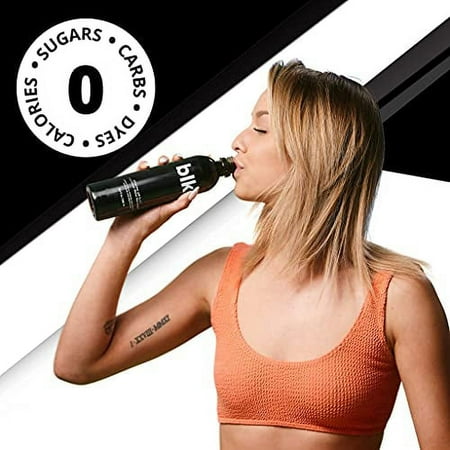 blk premium alkaline water infused with fulvic trace, 16.9 ounce bottles (pack of 24)
