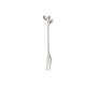 thumbnail image 1 of Cucharas de Acero Inoxidable, Cucharas para Café, Té, Postres, Utensilio con Mango Delgado, 12.2 cm para Cocina, Bar de Café, 1 of 2