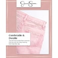 thumbnail image 2 of Jessica Simpson Stretch Denim Shorts for Girls, Washed Vintage Style Jean Shorts, 2 of 6