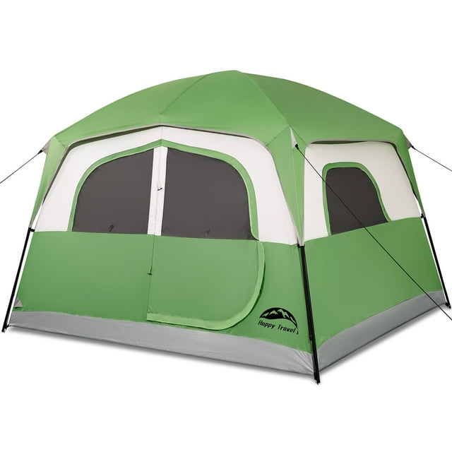 Carpa HAPPY TRAVEL para 6 personas, impermeable, para cabina, 305 x 274 x 201 cm