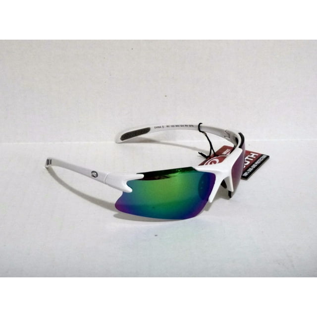 Rawlings RY103RV Youth baseball softball protection sunglasses White