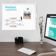 thumbnail image 6 of MaxGear Double-Sided Dry Erase Board, 16"x12" Mini Hanging Whiteboard, Small White Board with a Black Dry Erase Marker, 6 of 7