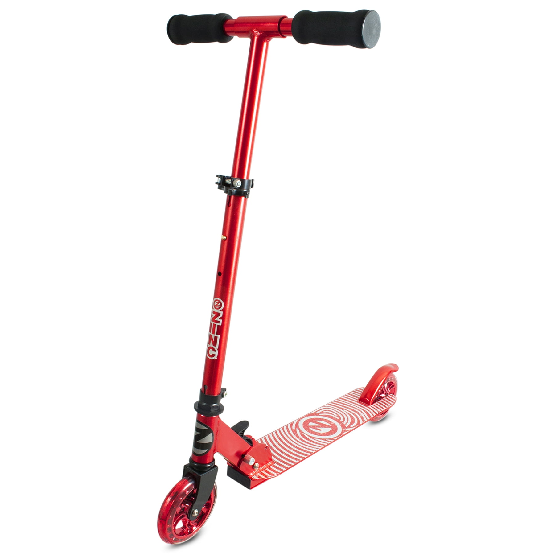 Zinc - Aluminum Identity Folding Scooter, Red