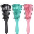 thumbnail image 1 of 1 cepillo para el cabello enredado (verde), 1 of 5