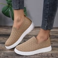 thumbnail image 5 of NOKIO Versatile Women'S Breathable Platform Sneakers Women'S Budget-Friendly Workout Shoes Women's Slip On Travel Soft Sole Comfortable Shoes Outdoor Mesh Runing Fashion Sports Breathable Shoes, 5 of 5