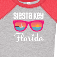thumbnail image 4 of Inktastic Siesta Key Florida Beach Trip Girls Baby Bodysuit, 4 of 5