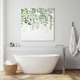 thumbnail image 3 of Sage Green Eucalyptus Leaves Wall Art Painting on Canvas, Summer Weeping Floral Botanical Canvas Art Home Prints Wall Art Framed Modern Artwork for Living Room Bedroom Wall Decor 12x12in, 3 of 9