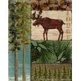 thumbnail image 2 of Brent, Paul 15x18 Gold Ornate Wood Framed with Double Matting Museum Art Print Titled - Nature Trail I, 2 of 4