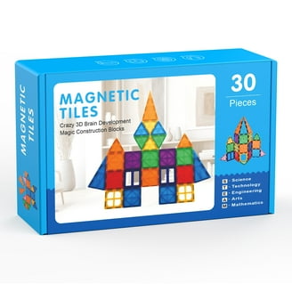 PicassoTiles Kids Toy Building Block Set Glow In The Dark Children Construction Kit Magnet Tiles - Foto 7