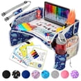 thumbnail image 1 of Bandeja de viaje PILLANI Kids para asiento de coche con juegos y bolígrafos para colorear, 1 of 6