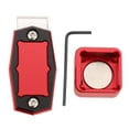thumbnail image 3 of Billiard Chalk Holder with Fixed Clip Aluminium Mini with Wrench Pool Red, 3 of 8