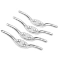 thumbnail image 4 of 2 Pcs Flagpole Cleat Hook Stainless Steel Rope Fixing Cleat Hook for Flagpole Small Boats Flag Rope Fixing Parts, 4 of 7