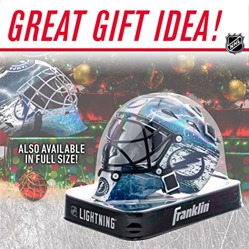 Mini Masque Gardien De But NHL Franklin Sports - Collection Avec Logos Officiels | 12,7cm | Avec Étui