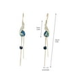 thumbnail image 3 of Pendientes Vintage Xihbxyly Temperamento Avanzado Perlas Pavo Real, 3 of 7