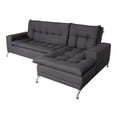thumbnail image 2 of Sofá Cama M & E MUEBLES Carmen Modular Gris Oxford de Lino Izquierda, 2 of 10