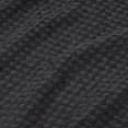 thumbnail image 4 of Tissus de Cuisine 100% Coton, Texture Popcorn - Pack de 8, Noir, 4 of 5