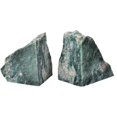 thumbnail image 1 of AMOYSTONE Decorative Bookends | Minimalist Green Mica Stone BookEnds 3-4LBS | Office Shelf Stabilizer | Eco-Friendly Stone, 1 of 7