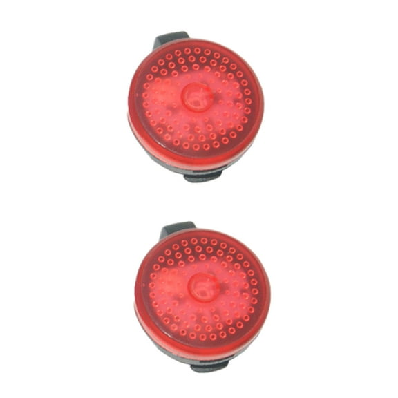 Yoetaun LED Safety Lamps Clips Clip On Warning Lights Runing Jogging Night Running Bike Walking Luminous Shoe Clip Light Red