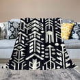 thumbnail image 2 of Orinice Minimalist Design Warm Lightweight Blanket Soft Fleece Throw Blanket for All Seasons - Cow Gifts Blanket for Living Rooms Sofa Decor - Multiple Sizes Available 50x60in, 2 of 6