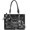 Black, variant on JennyShop Gothic Spider Web Black Series Leather Bag, Fashion Butterfly Handbag, Large Capacity Square Handbag