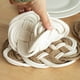 thumbnail image 3 of insstyletablematlinenstrawwovencoasterpotmatcottonthreadanti-scaldingheatinsulationpadroundmat, 3 of 5
