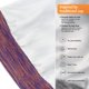 thumbnail image 3 of Gorro de dormir GB Selected Silk, con forro de satén, ajustable, morado, 3 of 6