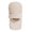 Beige, variant on Women's Winter Warm Balaclava Hat with Brim 3-in-1 Warm Knitted Mouth Cover & Neck Warmer for Skiing, Cycling White One Size