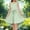 Light Green, variant on Holiday Dress Cartoon Birthday Dress Girls Teen Formal Dress for Girls 13-14 Years
