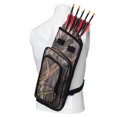 thumbnail image 1 of Bolsa de hombro con soporte para flechas traseras, 4 tubos, multifunción, entrenamiento de caza, Camo, tiro con arco, flecha, soporte de cadera para flechas, arco de derribo, 1 of 5