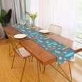 thumbnail image 2 of Yayeee Table Runner 90 inches Long for Home Kitchen Rectangle Dining Table Holiday Party Decoration, Cartoon Beach Pattern, 2 of 7