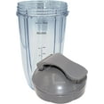 thumbnail image 3 of miduoudo-32 Onces Pot Colossal avec Couvercle Rabattable, Compatible avec Nutribullet 600W 900W Blenders, 3 of 4