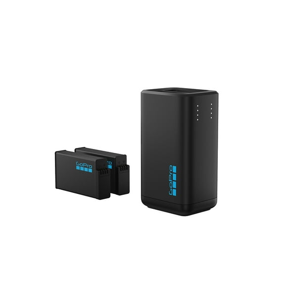 GoPro Dual Battery Charger and 2x Enduro 1960mAh Lithium-ion Battery for MAX 2 Camera