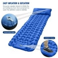 thumbnail image 3 of Tapis de camping Léger avec Oreiller Gonflable, Matelas Gonflable portable, Tapis de Couchage Imperméable pour la Randonnée, 3 of 8