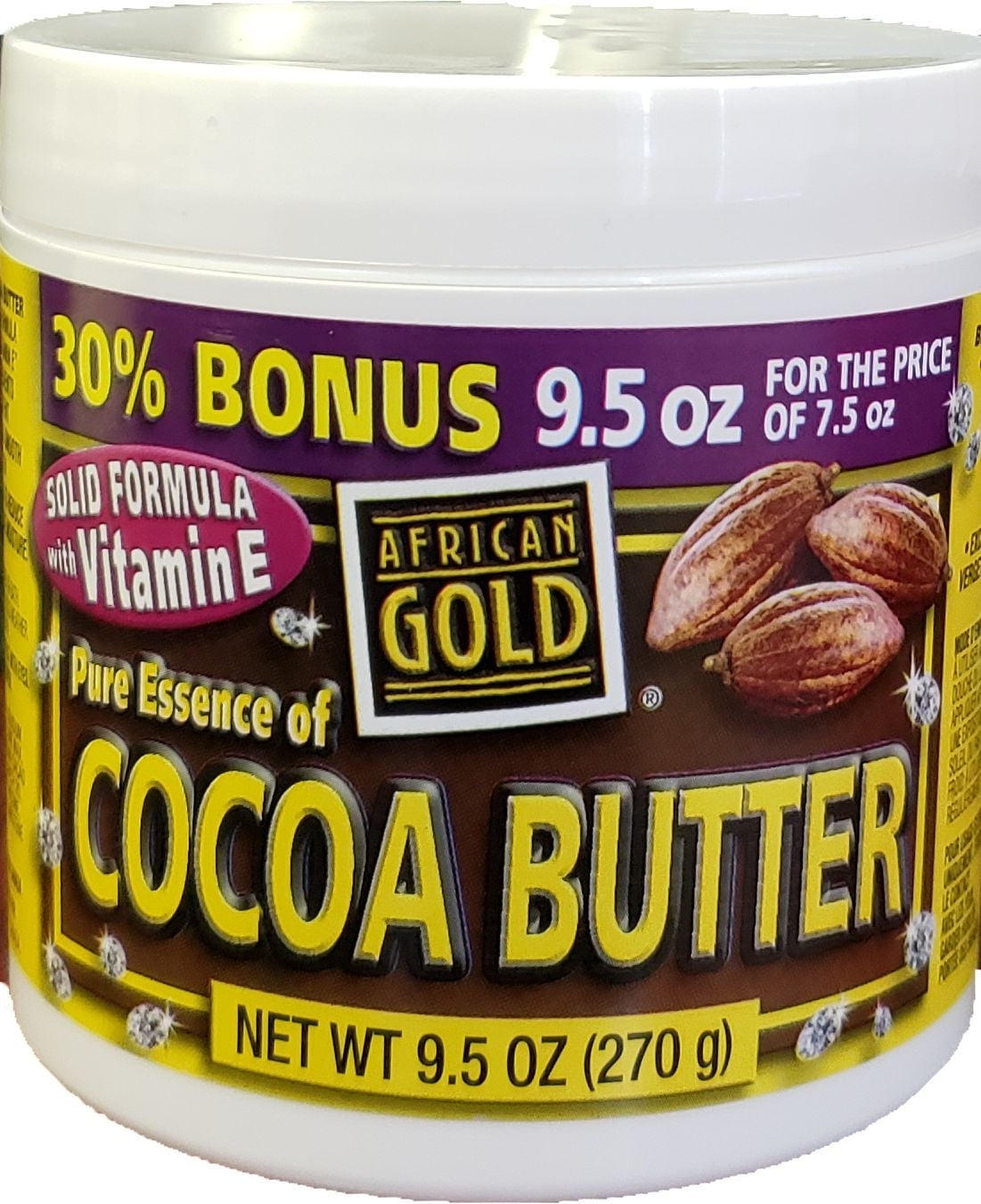 African Gold Cocoa Butter Solid