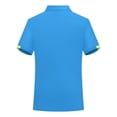 thumbnail image 6 of PFRNLF Womens Polo Shirts Short Sleeve Button Lapel Collared Summer Tops Business Casual Basic Tees, 6 of 7