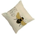 thumbnail image 1 of Wosthever Home Office Hotel 45x45cm Abeja de dibujos animados Funda de almohada Sofá Cama Funda de almohada decorativa Cojín de la sala de Juegos de cama Tipo 1, 1 of 6