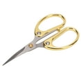 thumbnail image 1 of Craft Scissors, Ergonomic Handle Crochet Scissors Exquisite Color  for Sewing for Crafts for DIY Colorful,Gold,Silver, 1 of 7
