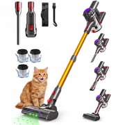 Cordless Stick Vacuum Cleaner 450W/40Kpa, 3 in 1 Rechargeable Cordless Vacuum, Lightweight Upright for Home Pet Hair Car Carpet Hardwood Floor