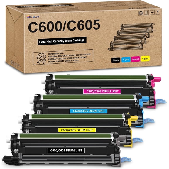 Versalink C600/C605 Drum Unit/C600 C605 Drum Cartridge Replacement for Xerox Versalink C600DN C600DT C600DX C600DXF C600DXP C600N C605X C605XF C605XP C605XTF C605XT Printer