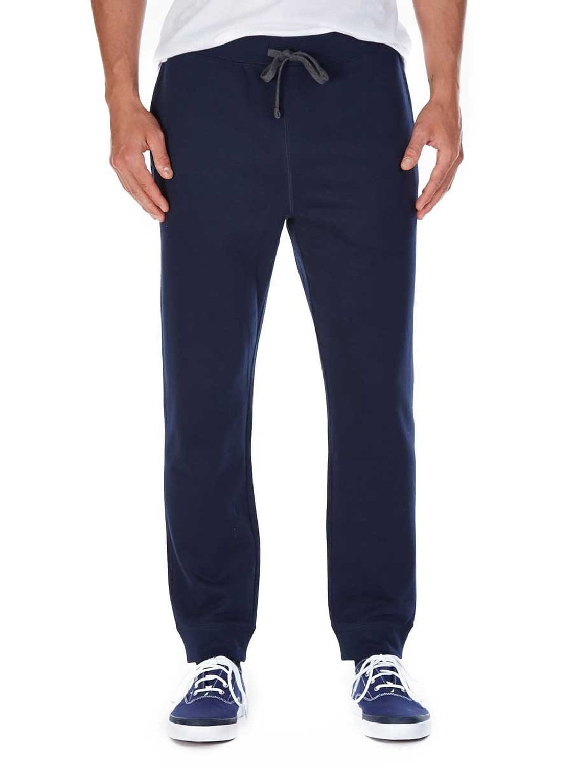 Nautica - Nautica Cuffed Bottom Fleece Pants, Navy L - Walmart.com - Walmart.com