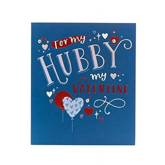 Husband Valentine's Day Card - Valentine's Day Card for Him - Hubby Valentine's Day Card - Gift Card for Him - Valentine's Gifts for Him - Valentine's Day Decorations - Valentine's Gift Card