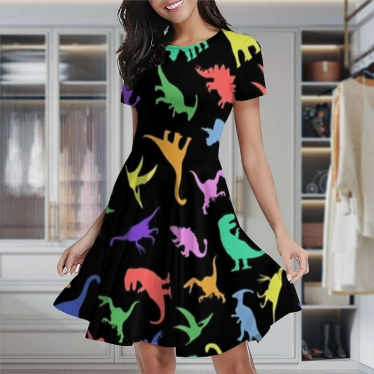 chinese dress ladies White Dinosaur Dress XL