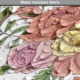 thumbnail image 5 of Floral Dog Crate Cover, Vintage Flowers on a Plain Background, Easy to Use Pet Kennel Cover Small Dogs Puppies Kittens, 7 Sizes, Pale Blue Multicolor, by Ambesonne, 5 of 6