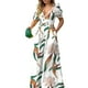 thumbnail image 1 of Mono De Pierna Ancha Impresión Casual Mujer Mono Moda Pierna ancha Mono Ropa de playa (Blanco XXL) Ygjytge para Mujer Blanco T XL, 1 of 6